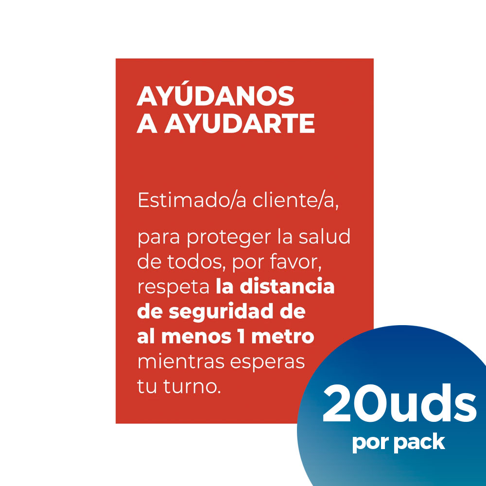 20uds-ayudanos-a-ayudarte-rojo-42x60-simulacion podemos ayudarte vinilo informativo coronavirus