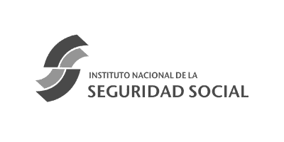 Logo del Instituro Nacional de la Seguridad Social en Blanco y negro
