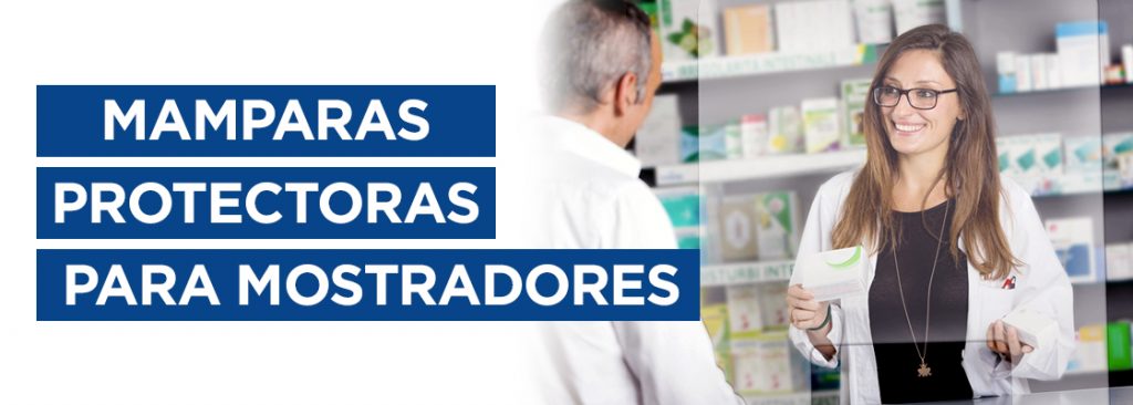 MAMPARAS PROTECTORAS PARA MOSTRADORES perfectas para el coronavirus