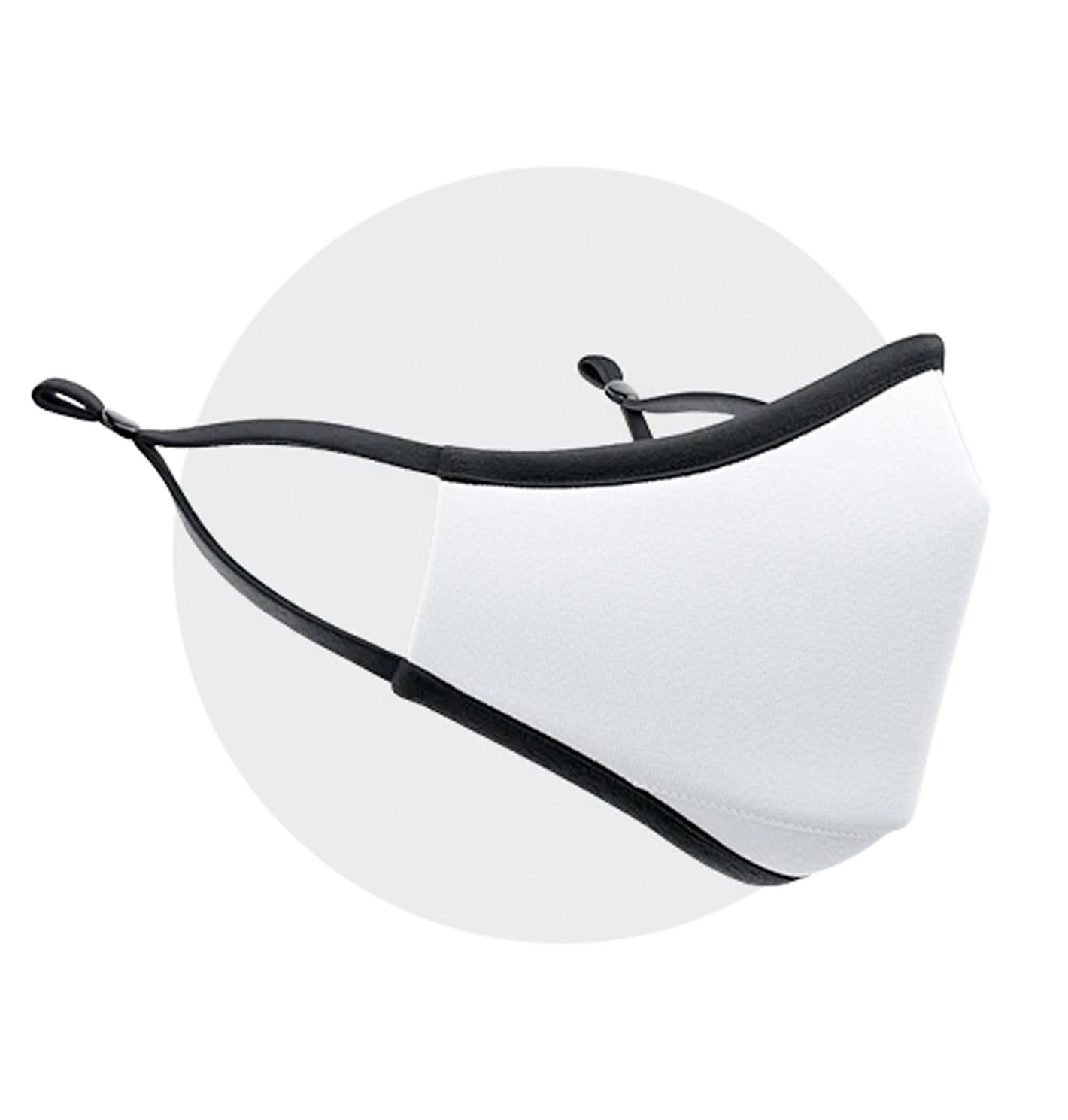BLANCA_120x65 mascarilla blanca con filo negro