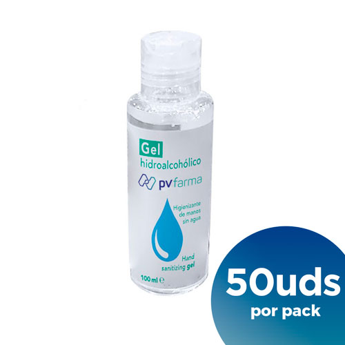 GEL-HIDROALCOHOLICO-AVOG-100ml-50uds Gel desinfectante Hidroalcohólico, perfecto para el covid19
