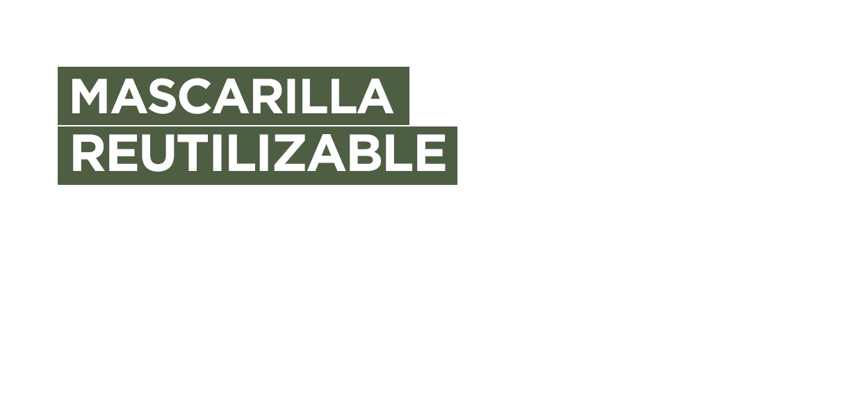 Mascarilla Reutilizable