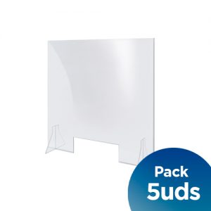 Pantalla protectora metacrilato con ventana