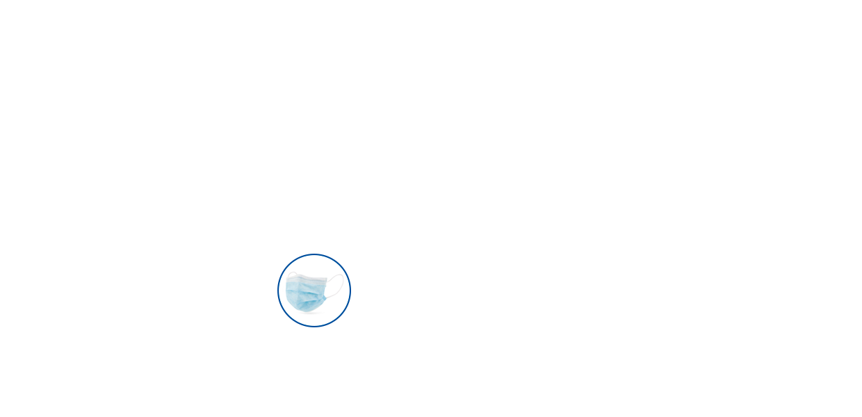 mascarilla quirúrgica azul niños