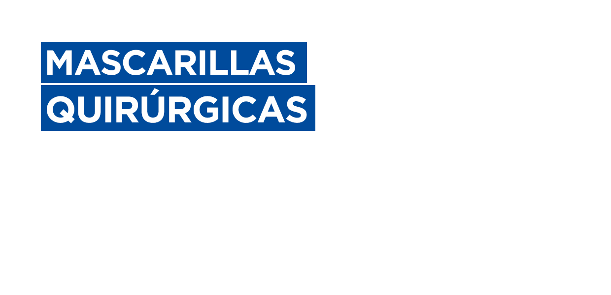 mascarillas quirúrgicas